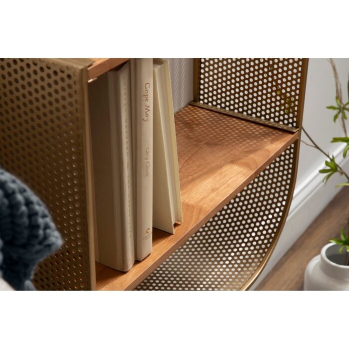 Kate and Laurel Urso Arch Tiered Shelf - 20x7x19 - Image 2
