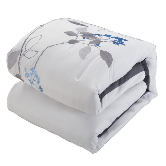 Grand Avenue Tracy 7-Piece Minimalist Botanical Comforter Set - Image 2