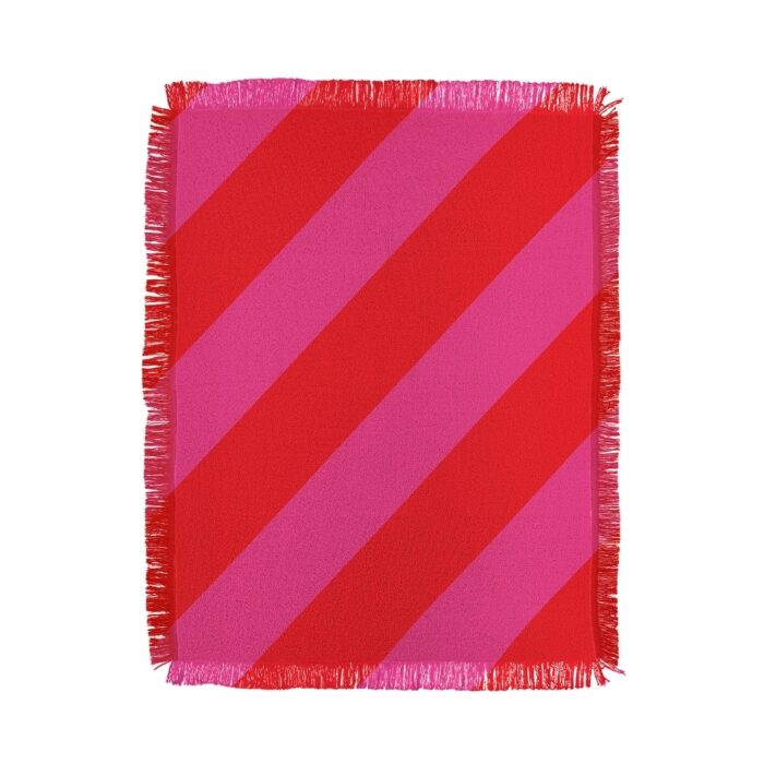 Camilla Foss Bold Stripes Throw Blanket - Image 2