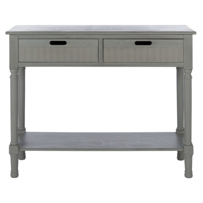 SAFAVIEH Landers 2-drawer Console Table - 35.5" W x 13" L x 29.5" H - Image 2