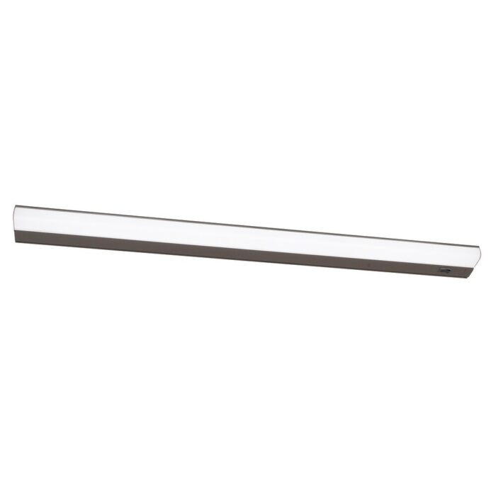 Led T5L 42-inch ADA Oil-Rubbed Bronze LED Under Cabinet, White Acrylic Shade