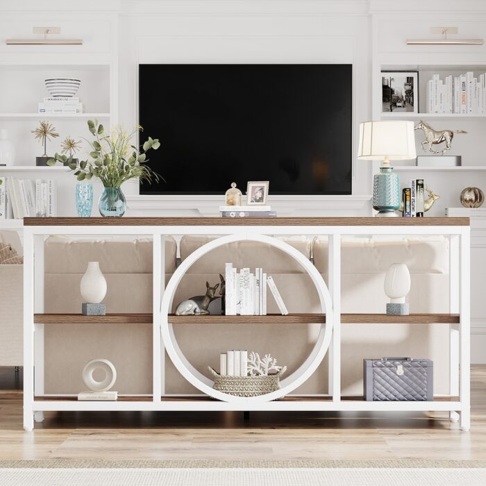 Extra Long Console Table 70.9 inch Narrow Sofa Tables