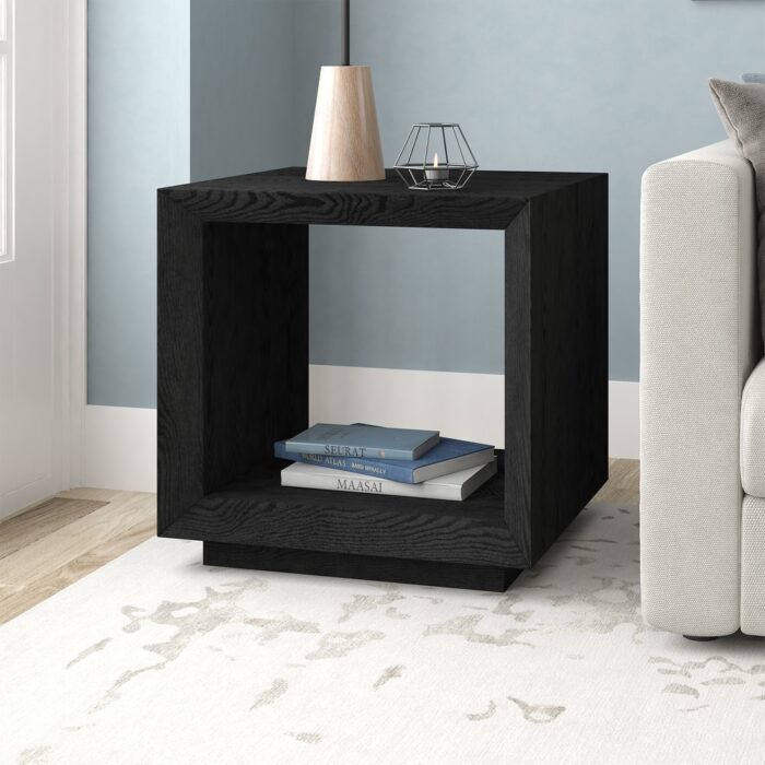 Tannen 22" Wide Rectangular Side Table - 22" Wide - Image 2