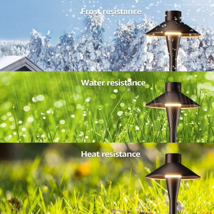 5W 3CCT Low Voltage Landscape Path Lights, 3000K/4000K/5000K - 6PACK - Image 2