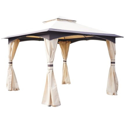 Outsunny Soft Top Outdoor Canopy Patio Gazebo - Image 2