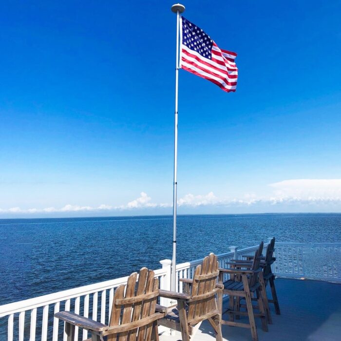 Artpuch Aluminum Telescopic Flag Pole Thick Tube Halyard & Sectional Flagpole Free Golden Ball Kit - Image 2