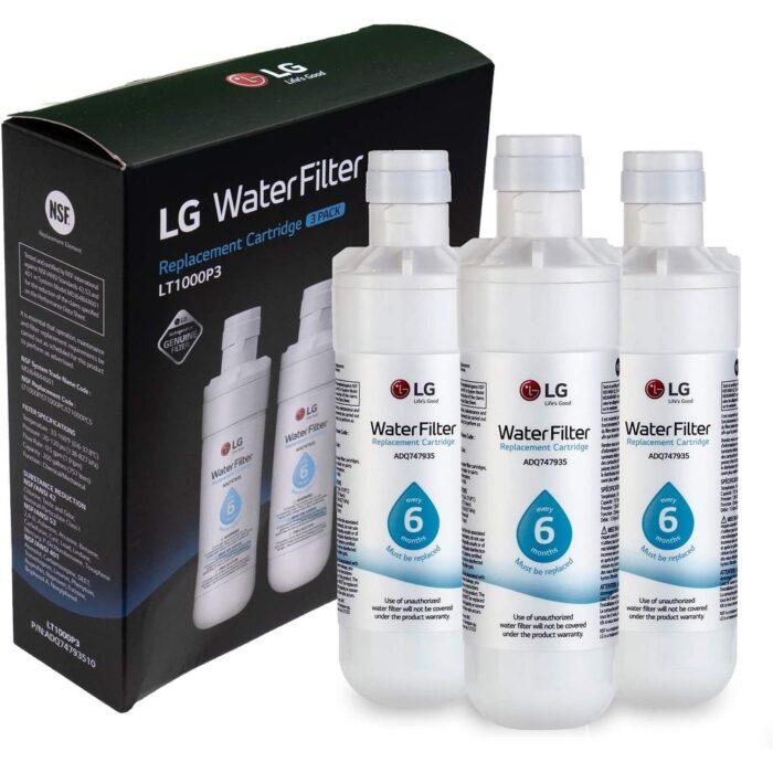 3Pack LG LT1000P - ADQ747935 Replacement Refrigerator Water Filter