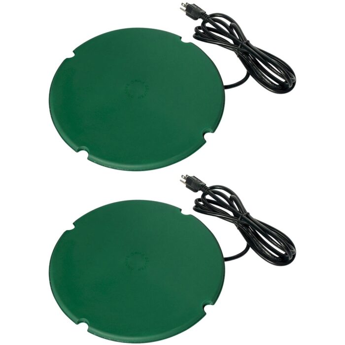 Farm Innovators Cast Aluminum 200W All Pond Floating De-Icer Heater (2 Pack) - 2.38