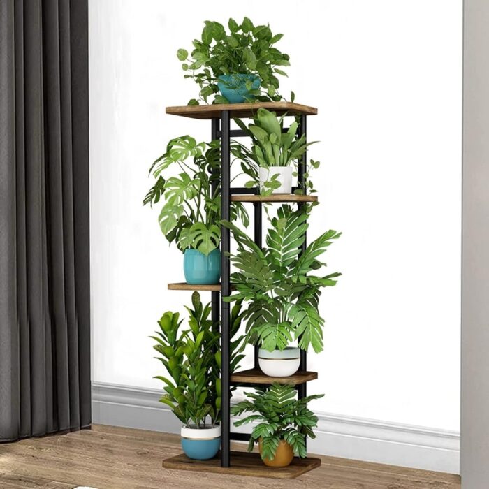 Plant Stand 5 Tier 6 Plant Multiple Flower Rack - Image 2