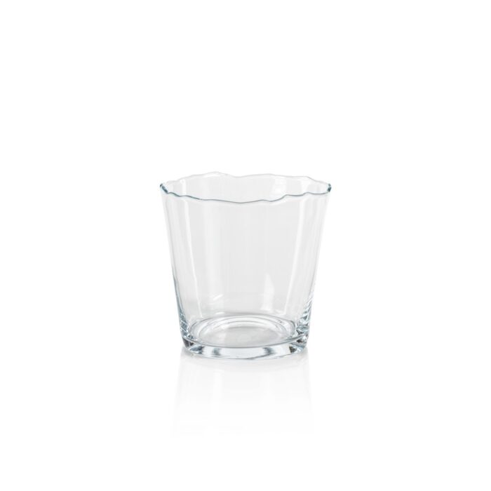 Herblay Glass Ice Bucket / Cooler - 7" dia x 7"