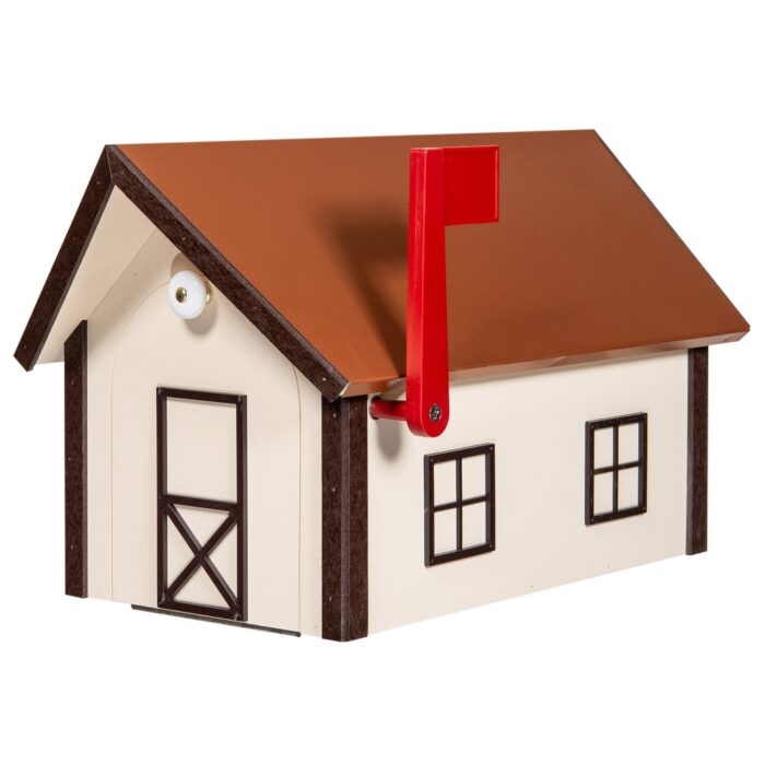 Deluxe Poly Mailbox with Penny Copper Roof - Image 2