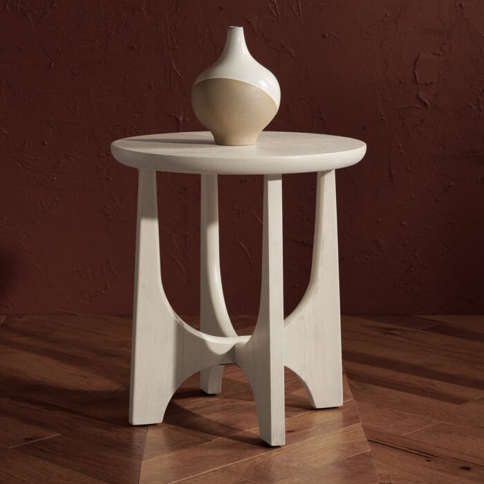 SAFAVIEH Couture Sasha Wood Accent Table - 20 in. W x 20 in. D x 22 in. H