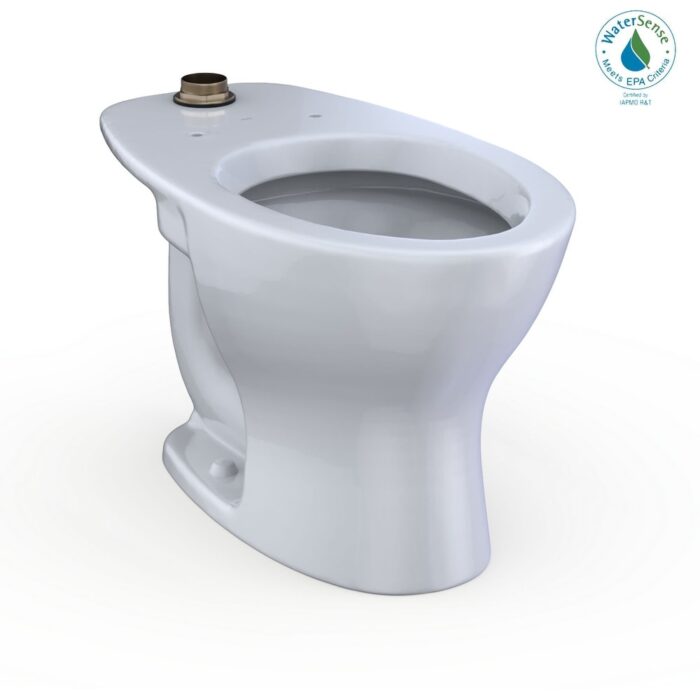 TOTO CT725CUF Floor Mounted Elongated Toilet Bowl Only - Cotton White