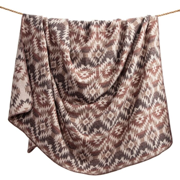 Paseo Road by HiEnd Accents Mesa Wool Blend Southwestern Aztec Throw Blanket, 1PC - Image 2