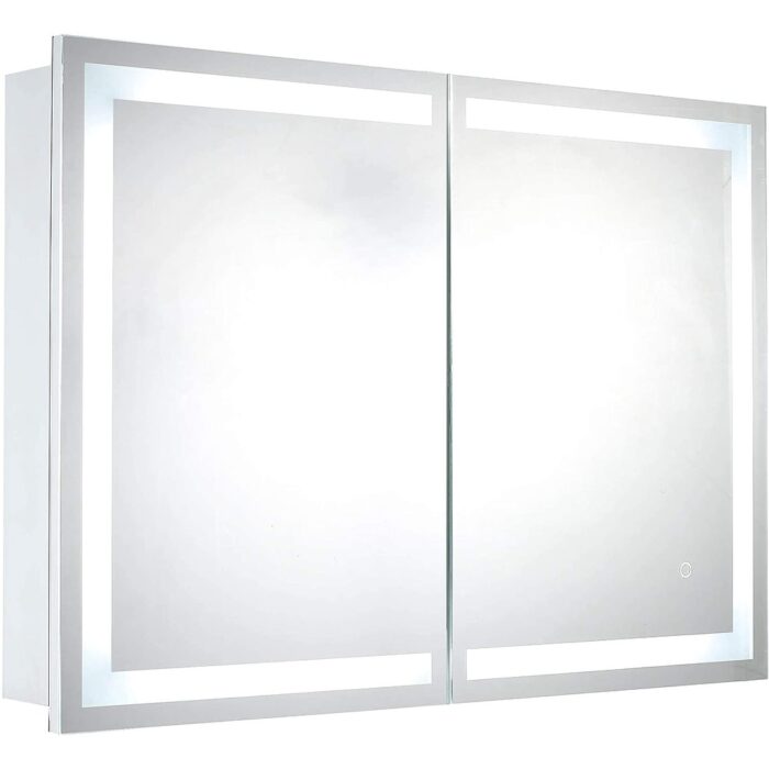 Edison M13 Tri-Color LED Medicine Cabinet with Dimmable Touch Sensor w/Anti-Fog pad