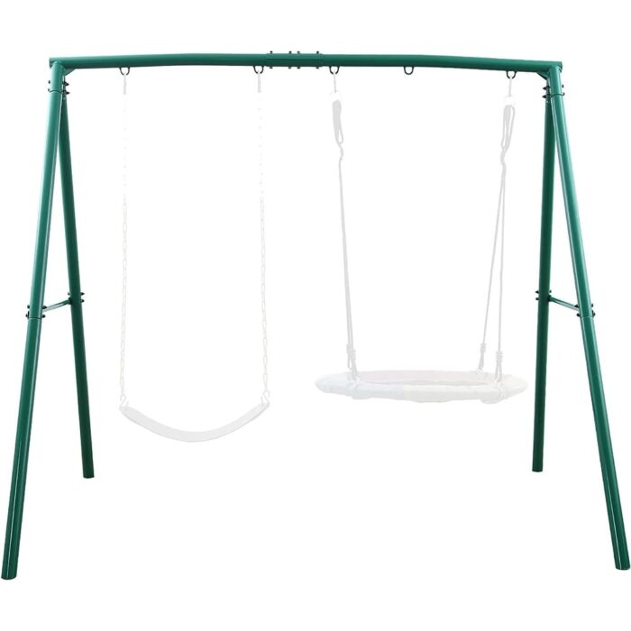 440lbs Extra Large Metal Swing Frame with 5 Hanging Hooks