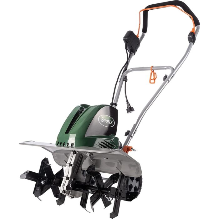 Scotts Outdoor Power Tools 14 Amp 20-Inch Electric Garden Tiller Cultivator, Adjustable Tines, Green - Image 2