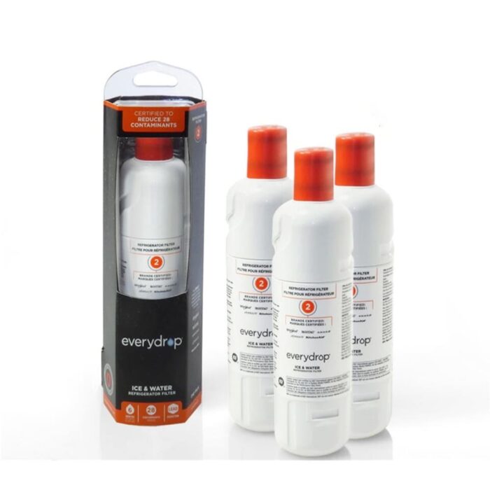 3 PACK EDR2RXD1 W10413645A Ice and Water Refrigerator Filter 2 Replace Kenmore 9082 9930 99242