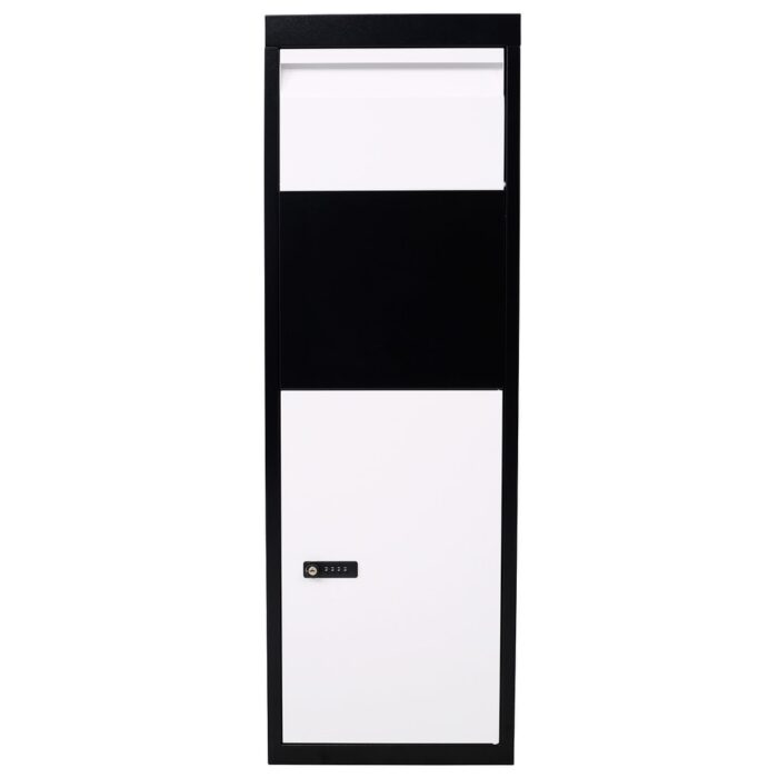 Galvanized Steel Parcel Mailbox with Code Lock
