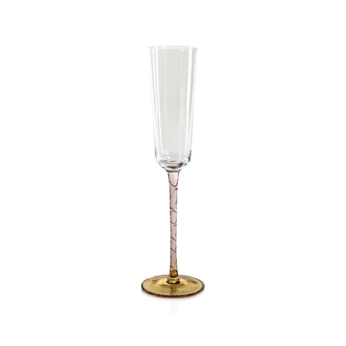 Sachi Champagne Flutes, Set of 6