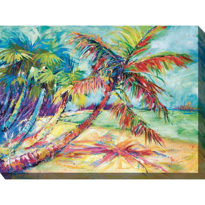 Swanky Palm All Weather Outdoor Wall Décor