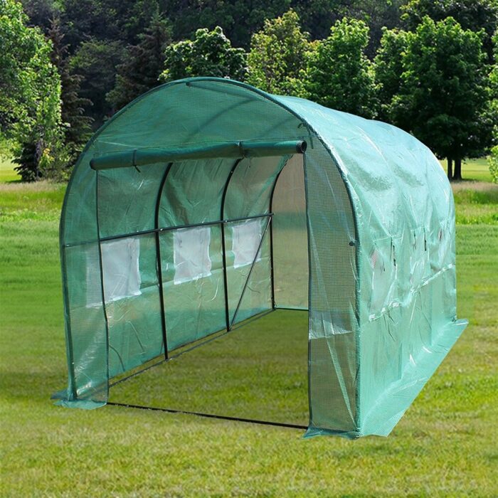 12′x7′x7′Heavy Duty Greenhouse Plant Gardening Dome Greenhouse Tent - Image 2