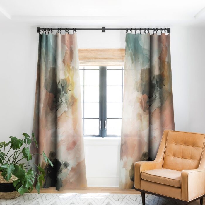 Marta Barragan Camarasa Waves strokes I Blackout Window Curtain