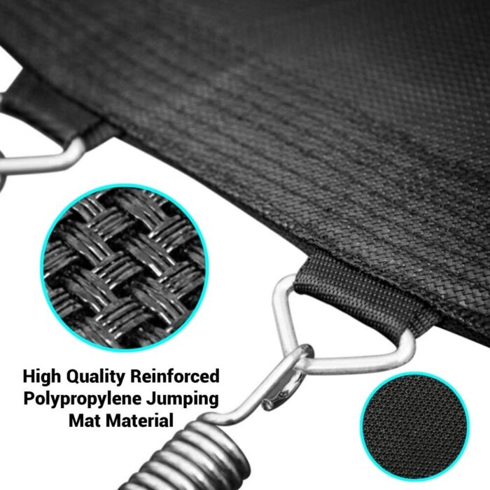 ASTM Approved Trampoline with Net Enclosure, Stable Strong Trampoline with Net, Outdoor Kids, Adults Trampoline, Reinforced Kids - Image 2