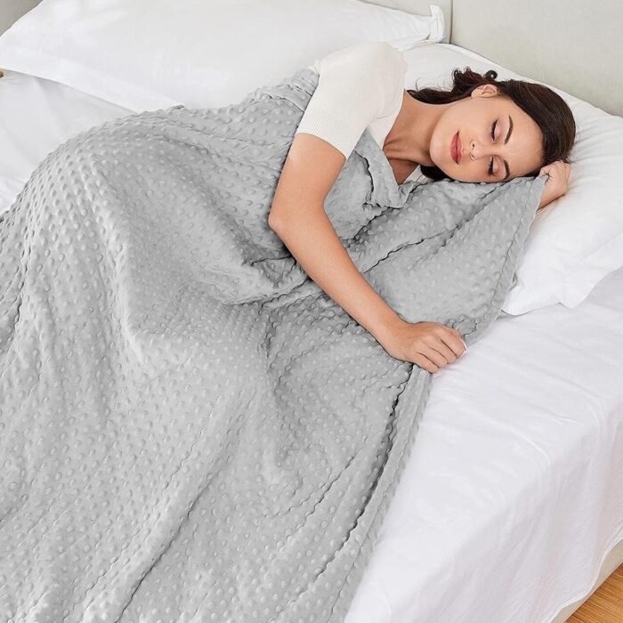 Twin Size Throw Electric Heated Blanket Grey