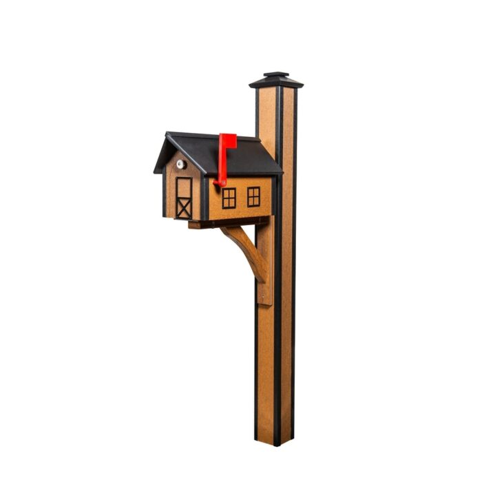 Standard Poly Mailbox with Post