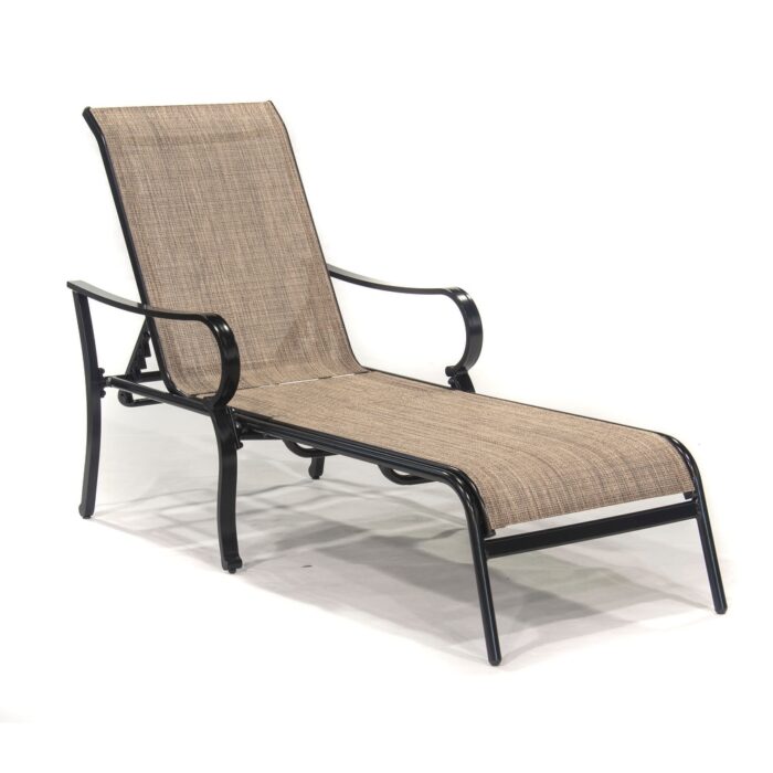 Hudson Sling Outdoor Patio Chaise lounge