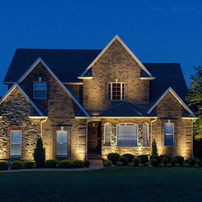 3CCT Dimmable LED Landscape Spotlights Outdoor, 3000K/4000K/5000K Selectable - 4PACK - Image 2