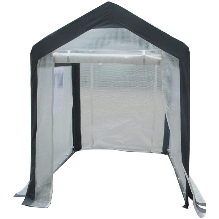 Spring Gardener Gable Enclosed UV Resistant Walk In Outdoor Garden Greenhouse