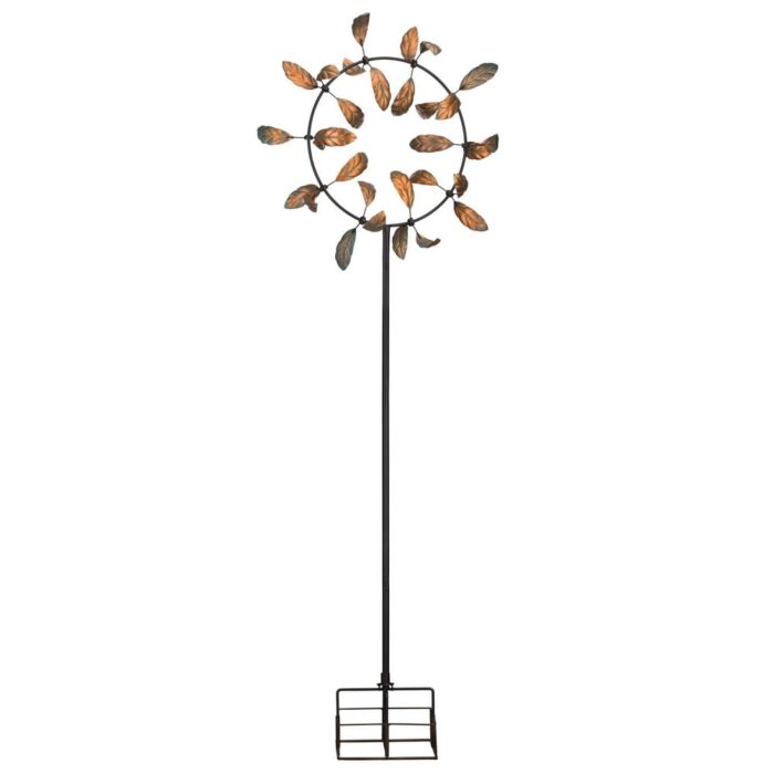 33 Vortex Wind Spinner - Leaves - 33"X12"X91" - Image 2