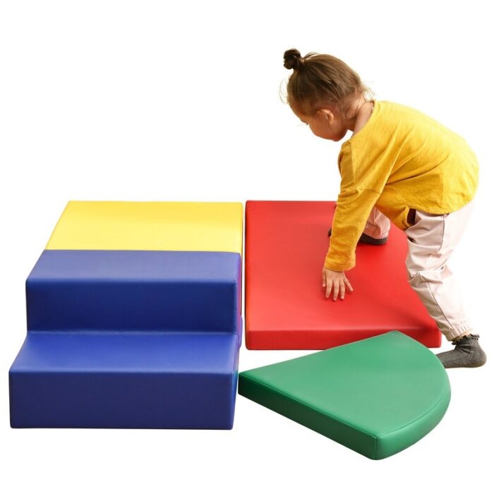 Soft Climb and Crawl Foam Playset for Infants, Preschools, Toddlers - Image 2