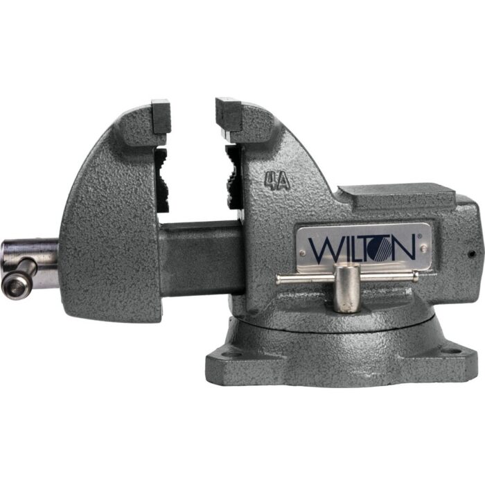 Wilton Tools 21300 4" Wide Jaw 4 1/2" Opening Steel Swivel Base Mechanics Vise - 55.50 - Image 2
