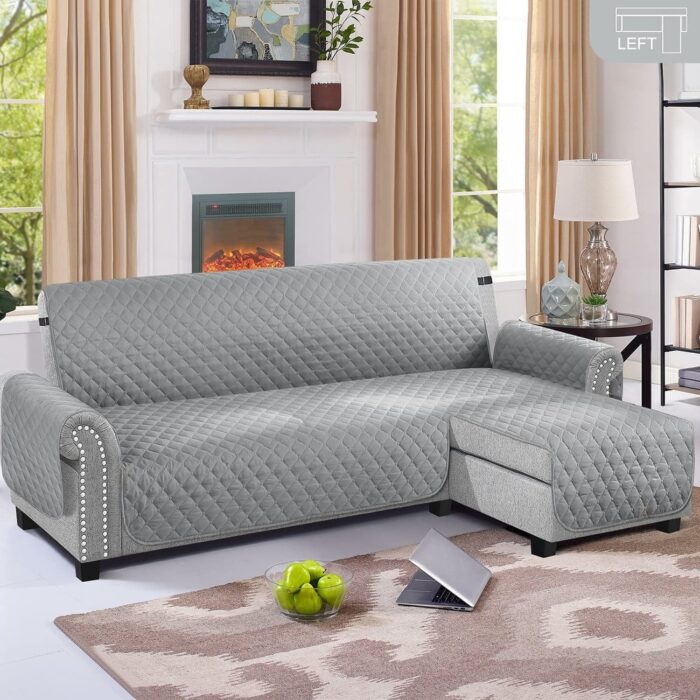 Waterproof Couch Cover L Shape Sofa Covers - Image 2