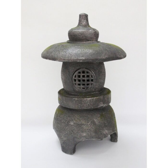 Hi-Line Gift 40IN GREY STONE PAGODA LANTERN