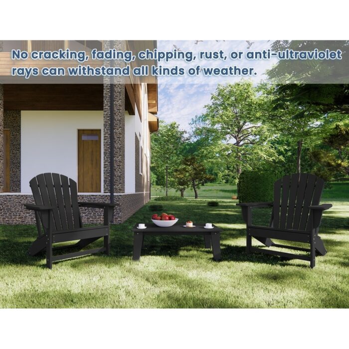 Highdun Recycle Plastic Adirondack Chair