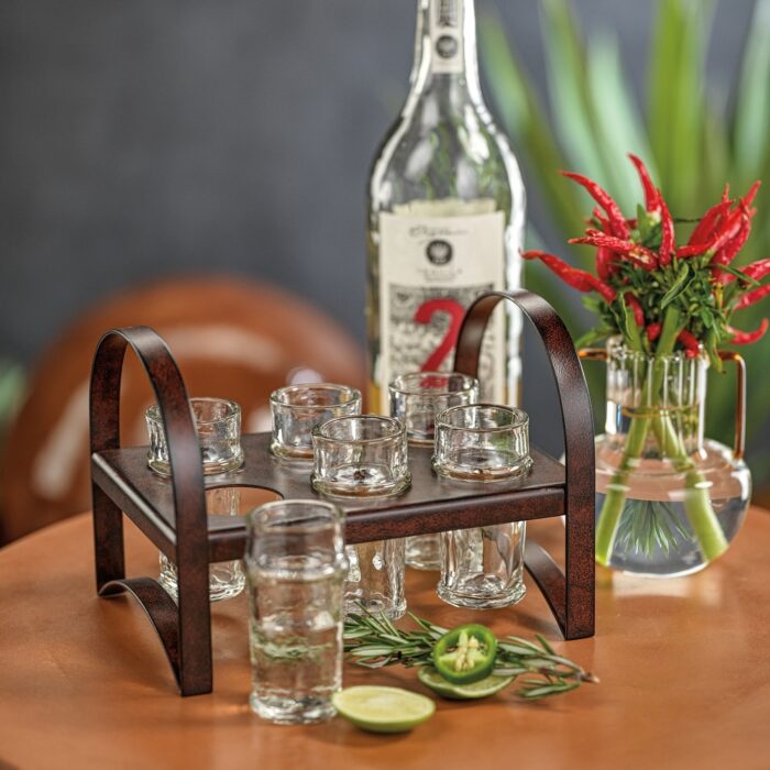 Biasca 6-Shot Tequila Serving Set - Image 2