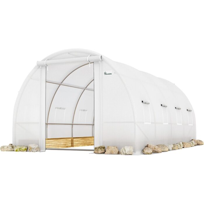 Moasis Greenhouse with Steel Frame, PE Cover - Image 2