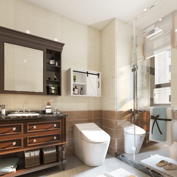 Bathroom Wall Cabinet - Image 2