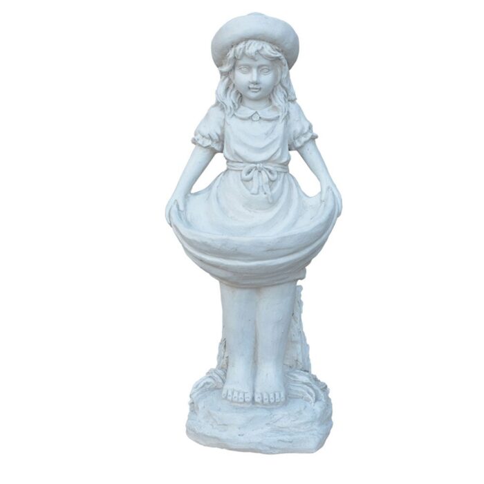 27" Angel Birdbath