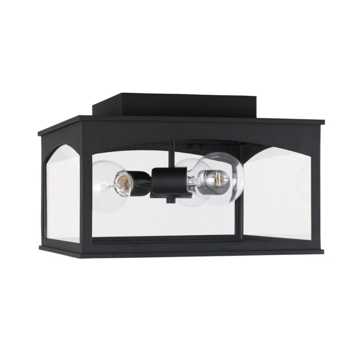 Burton 3-light Outdoor Flush Mount