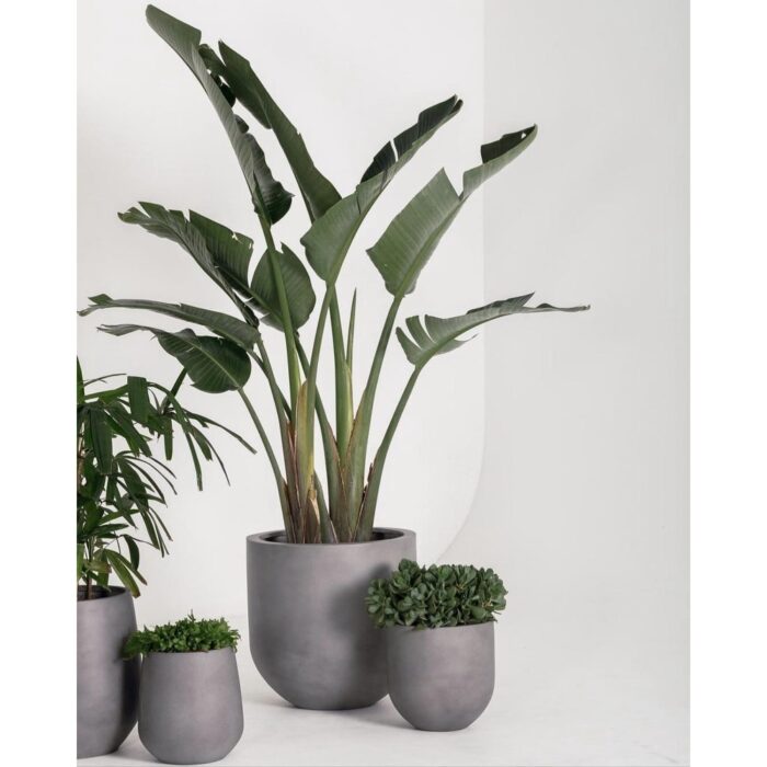 DreamPatio Santa Rosa Fiberstone Planter for Indoor/Outdoor - Image 2