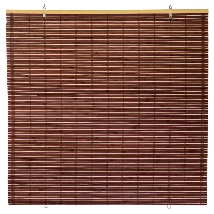Bamboo Cordless Window Shade - Mahogany