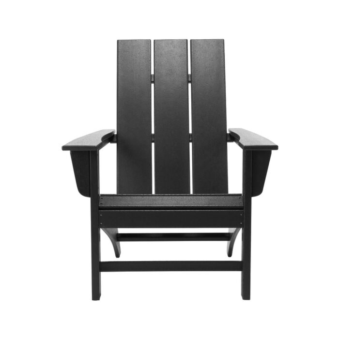 Nuzanto Outdoor Patio Adirondack Chair Waterproof HDPE,Wide Armrests - Image 2