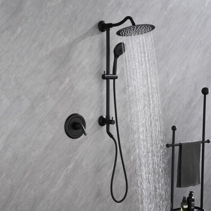 Bathroom Rainfall Shower System with 3 Function Handheld Shower