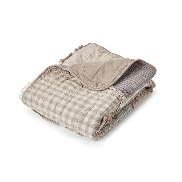 Donna Sharp's Smoky Cobblestone Throw - Image 2