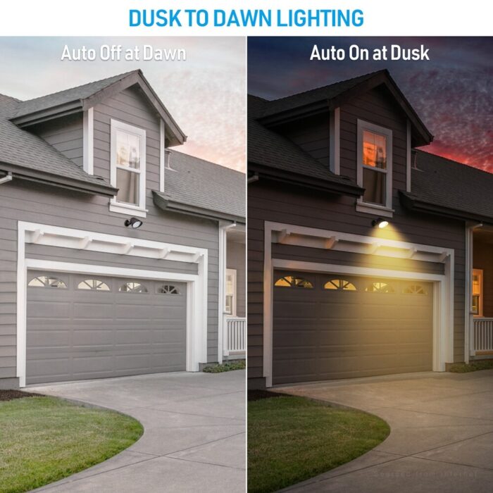 3CCT LED Commercial Flood Light Dusk to Dawn, 120-277V Spot Light - Image 2